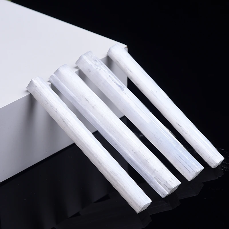 Natural White Selenite Crystal Stick Chips Gypsum Quartz Rough Minerals Reiki Specimen Point Healing Stone Home Decoration DIY
Natural White Selenite Crystal Stick Chips Gypsum Quartz Rough Minerals Reiki Specimen Point Healing Stone Home Decoration DIY