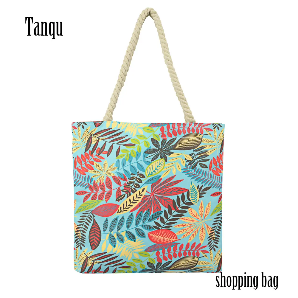 2020 Tanqu new floral microfiber fabric with rope handle shopping canvas bag handbag tote bag
2020 Tanqu new floral microfiber fabric with rope handle shopping canvas bag handbag tote bag