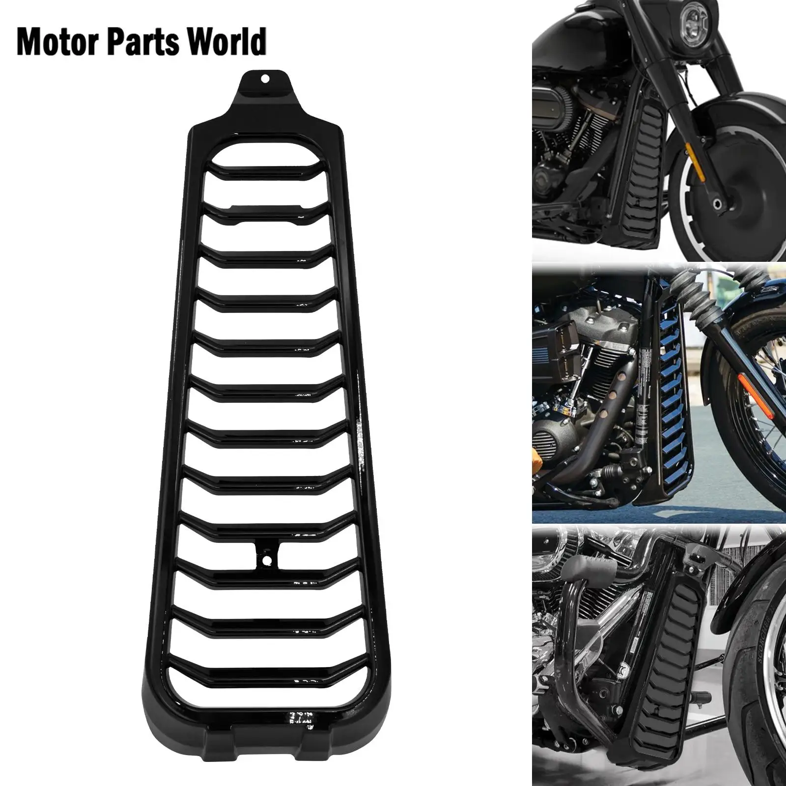 Motorcycle Front Bottom Spoiler Mudguard Air Dam Chin Fairing Gloss Black For Harley Softail Breakout Fat Bob Slim 2018-2022
Motorcycle Front Bottom Spoiler Mudguard Air Dam Chin Fairing Gloss Black For Harley Softail Breakout Fat Bob Slim 2018-2022