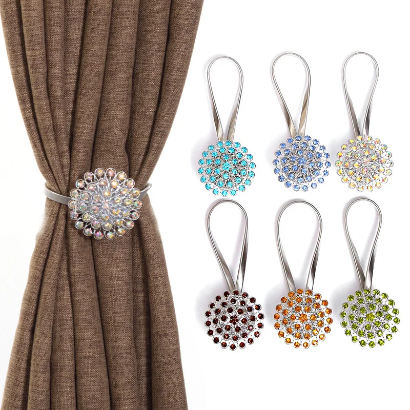 Creative curtain strap binding rope simple modern hook wall hook spring magnet curtain buckle binding hook without punching
Creative curtain strap binding rope simple modern hook wall hook spring magnet curtain buckle binding hook without punching