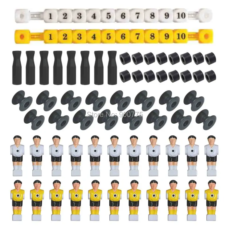 Homemade soccer board game FOR 5/8" Rod foosball table accessories kit 55" table
Homemade soccer board game FOR 5/8" Rod foosball table accessories kit 55" table
