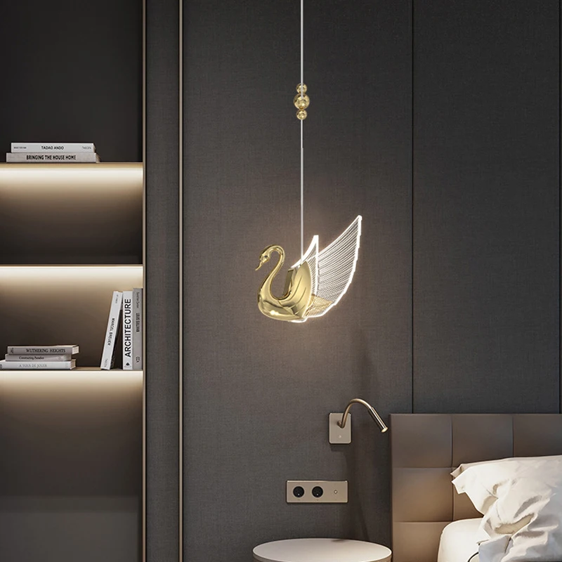Nordic Guest Pendant Lights Dining Room Lamp Bedside Swan Hanging Lamp Bar Pendant Lamp Living Room Light Fixture Home Decor Led
Nordic Guest Pendant Lights Dining Room Lamp Bedside Swan Hanging Lamp Bar Pendant Lamp Living Room Light Fixture Home Decor Led