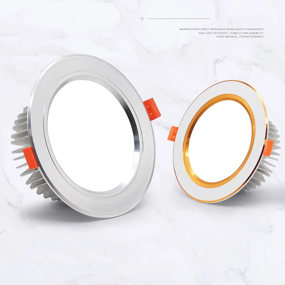 Dimmable Led Downlight Ceiling 220v 110v Ceiling Light 10W 12W Round Recessed Down light 7W Warm white/cold white Led Spot Light
Dimmable Led Downlight Ceiling 220v 110v Ceiling Light 10W 12W Round Recessed Down light 7W Warm white/cold white Led Spot Light