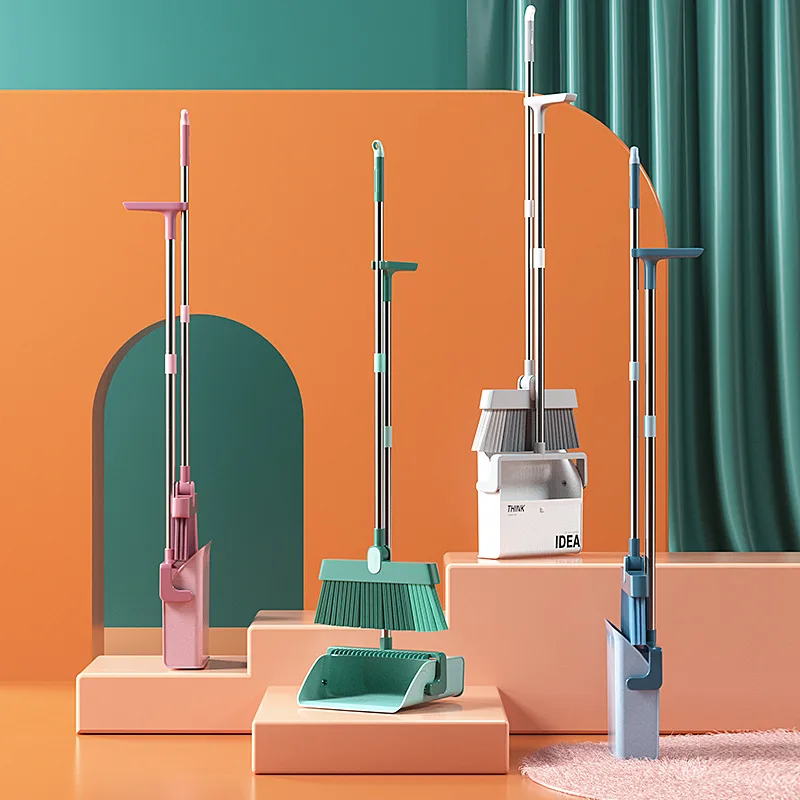 Broom And Dustpan Set Foldable Combination Soft Hair Multifunction Cleaning Set Windproof Broom Suit Household Cleaning Tools
Broom And Dustpan Set Foldable Combination Soft Hair Multifunction Cleaning Set Windproof Broom Suit Household Cleaning Tools