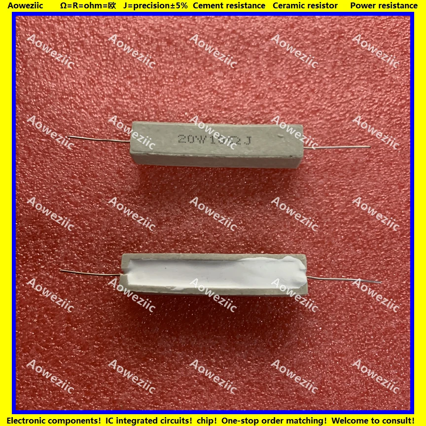 10Pcs RX27 Horizontal cement resistor 20W 10 ohm 20W 10R 10RJ 20W10RJ 10ohm Ceramic Resistance precision 5% Power resistance
10Pcs RX27 Horizontal cement resistor 20W 10 ohm 20W 10R 10RJ 20W10RJ 10ohm Ceramic Resistance precision 5% Power resistance