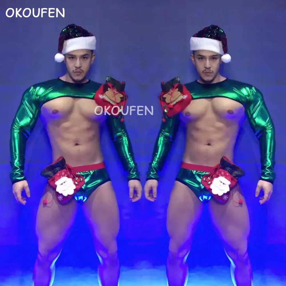 Nightclub men and women bar ds lead dancer group Suit Christmas and new year theme party DJ wear
Nightclub men and women bar ds lead dancer group Suit Christmas and new year theme party DJ wear