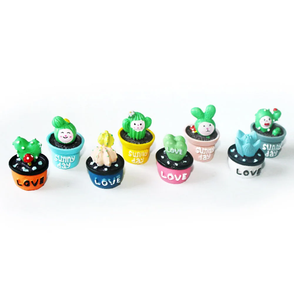 8 Pieces Miniature Fairy Garden Ornaments Kit, Fairy Garden Cactus & Flower Pot for Dollhouse Plant Pot, Home Decoration
8 Pieces Miniature Fairy Garden Ornaments Kit, Fairy Garden Cactus & Flower Pot for Dollhouse Plant Pot, Home Decoration
