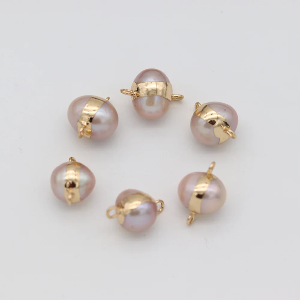 Natural Pearl Round shape Boutique Pearl Connector Making DIY Fashion Charm Necklace Bracelet Jewelry Accessories
Natural Pearl Round shape Boutique Pearl Connector Making DIY Fashion Charm Necklace Bracelet Jewelry Accessories