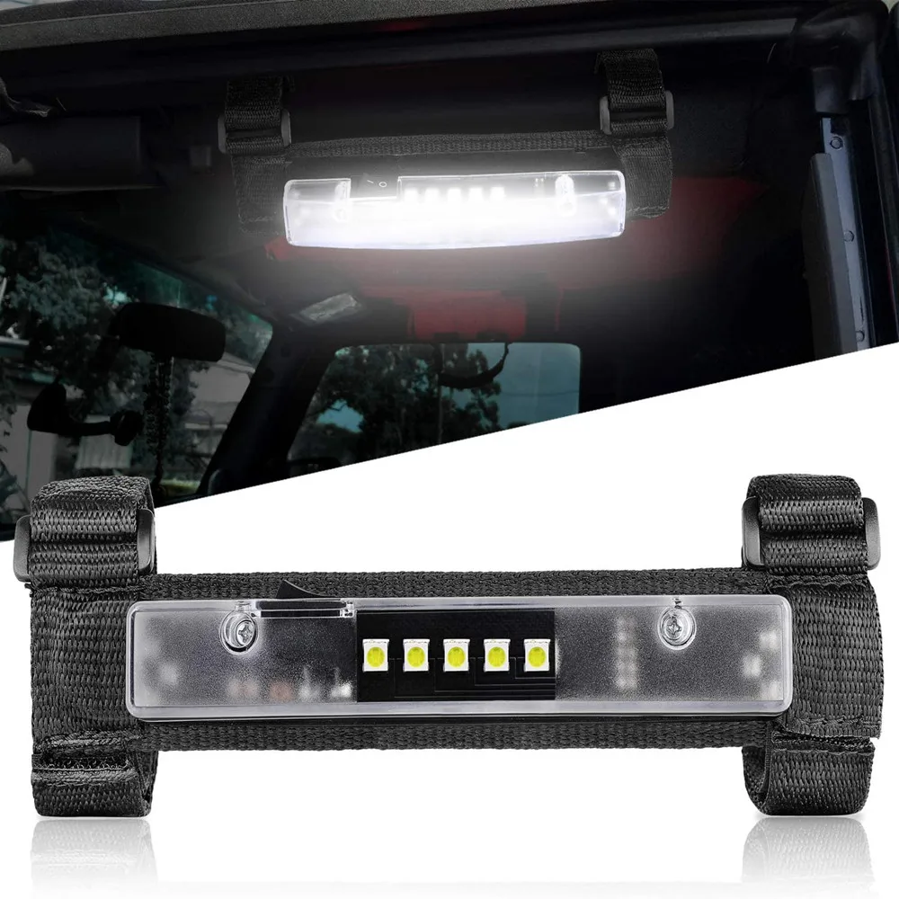 UTV Interior Light Universal LED Light Utility Roll Cage Light Courtesy Light Interior Dome Light for UTV ATV Polaris RZR Can-A
UTV Interior Light Universal LED Light Utility Roll Cage Light Courtesy Light Interior Dome Light for UTV ATV Polaris RZR Can-A