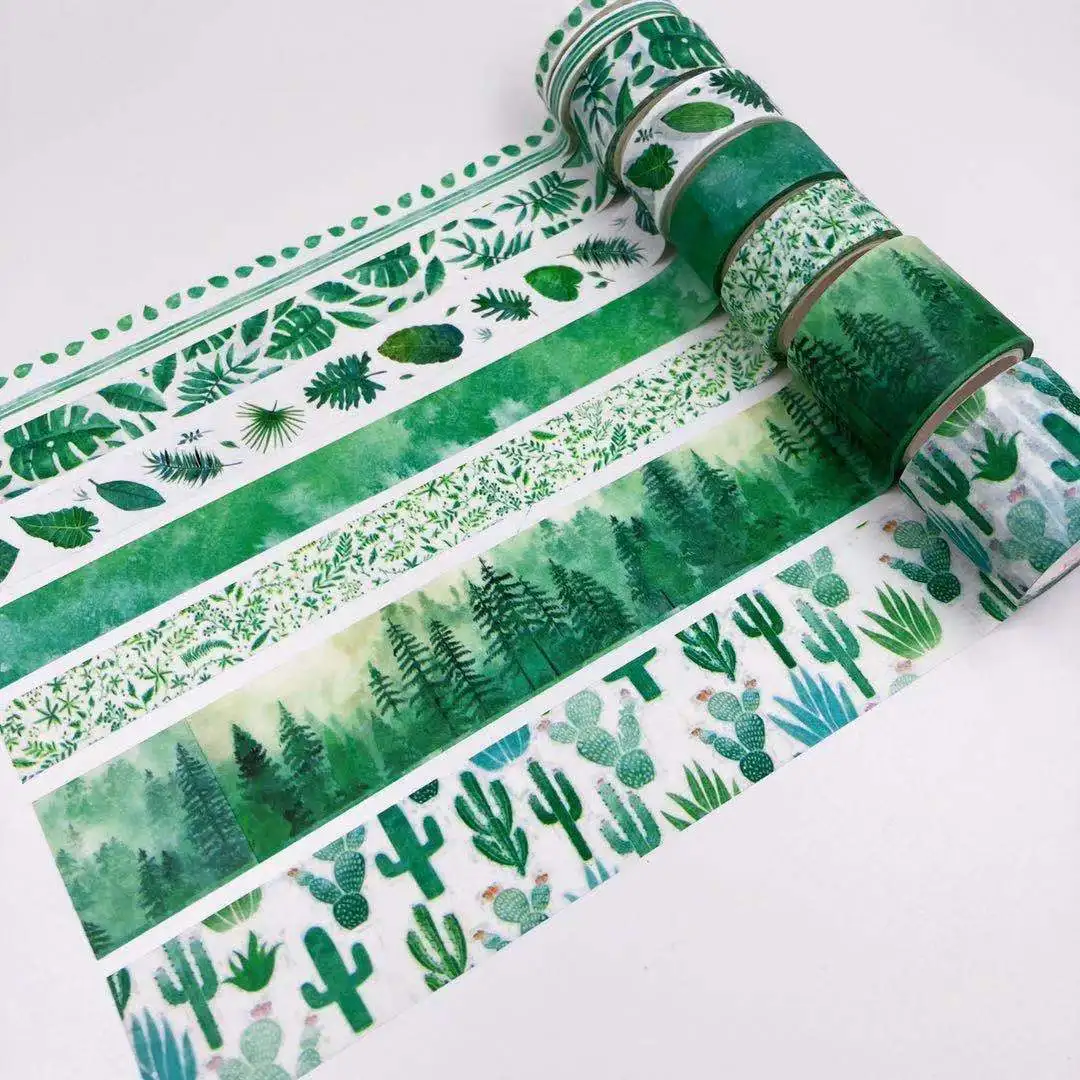 Бесплатная доставка 8 шт./компл. Основные лента для декорации Washi набор «сделай сам» для наклейка для скрапбукинга листья кактус журнал стикер/лента Washi
Бесплатная доставка 8 шт./компл. Основные лента для декорации Washi набор «сделай сам» для наклейка для скрапбукинга листья кактус журнал стикер/лента Washi