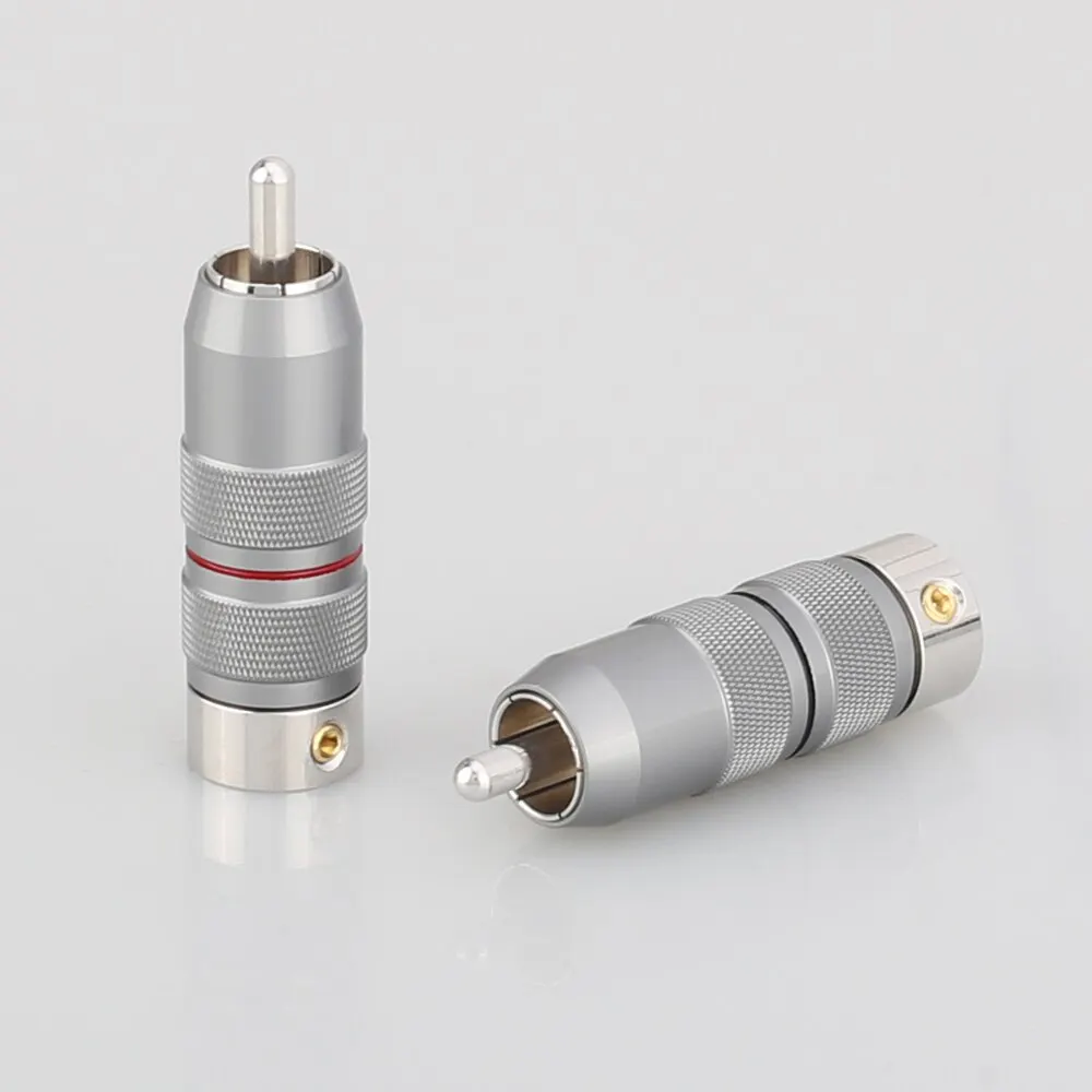 Viborg VR107R Rhodium plated Pure Copper RCA Interconnect plug analog RCA Connector Car Audio RCA Plug Pure Copper RCA
Viborg VR107R Rhodium plated Pure Copper RCA Interconnect plug analog RCA Connector Car Audio RCA Plug Pure Copper RCA