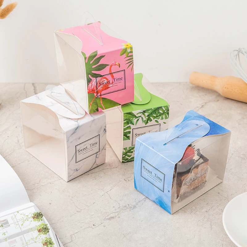 25pcs Net red transparent window disposable cake box tiramisu pastry takeaway packaging boxes baking diy gift box with handle
25pcs Net red transparent window disposable cake box tiramisu pastry takeaway packaging boxes baking diy gift box with handle