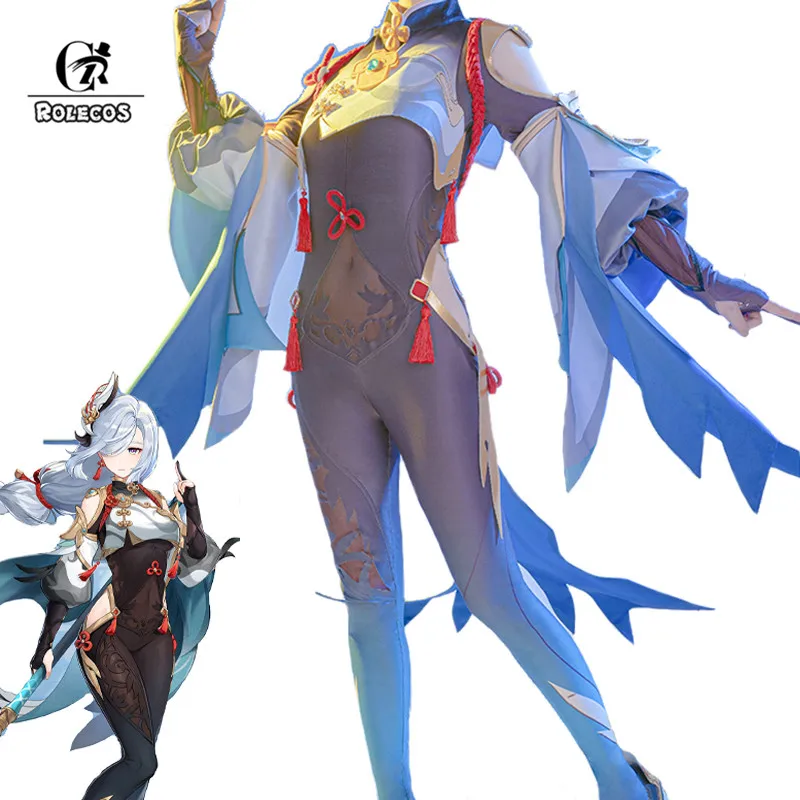 ROLECOS Shenhe Cosplay Costume Game Genshin Impact Shenhe Cosplay Costume Sexy Women Jumpsuit Halloween Top Sleeve Full Set
ROLECOS Shenhe Cosplay Costume Game Genshin Impact Shenhe Cosplay Costume Sexy Women Jumpsuit Halloween Top Sleeve Full Set