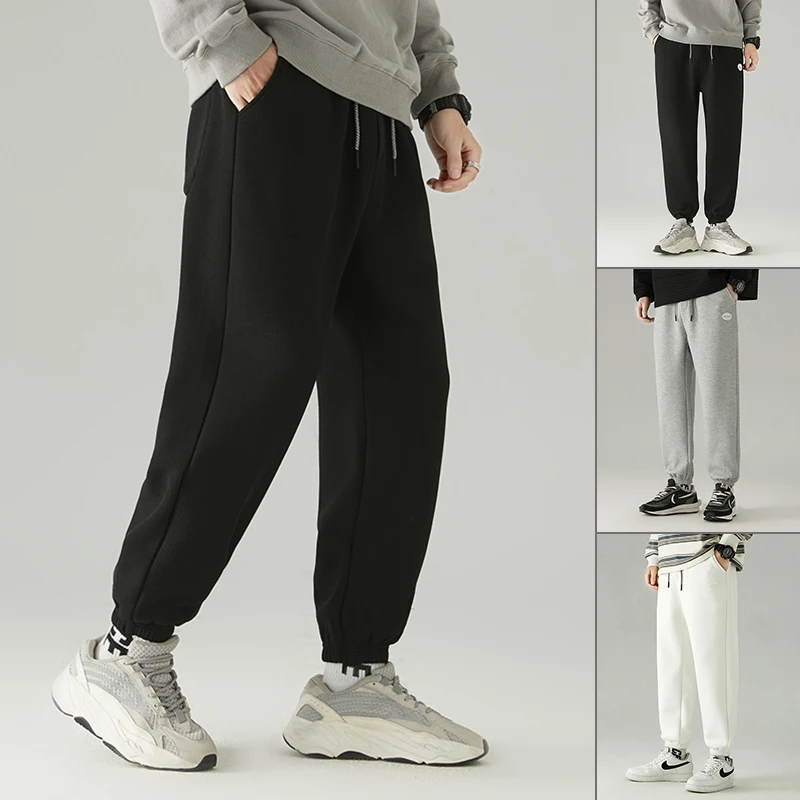 New Ins Pants for Men Casual Loose Waffle Guard Cashmere Radish Pants Provided with Logo or No-logo Oversized M-5XL
New Ins Pants for Men Casual Loose Waffle Guard Cashmere Radish Pants Provided with Logo or No-logo Oversized M-5XL