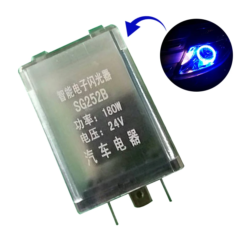 1 Pcs 3-Pin DC 24V Electronic LED Flasher Relay For LED/General Related Turn Signal Bulb Flash SMD Chip 2019 New Car Accessories
1 Pcs 3-Pin DC 24V Electronic LED Flasher Relay For LED/General Related Turn Signal Bulb Flash SMD Chip 2019 New Car Accessories