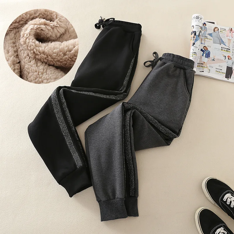 Winter Thick Fleece Women Sport Pant Loose Warm Sweatpant Running Jogger Fitness Gym Workout Casual Pant Trouser Sportswear
Winter Thick Fleece Women Sport Pant Loose Warm Sweatpant Running Jogger Fitness Gym Workout Casual Pant Trouser Sportswear