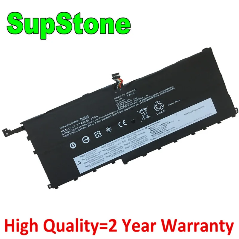 SupStone 00HW028 Laptop Battery For Lenovo ThinkPad X1 Carbon 4TH Gen,YOGA-20FR,20JF,20FB0045US,01AV457 01AV409 01AV410 01AV458
SupStone 00HW028 Laptop Battery For Lenovo ThinkPad X1 Carbon 4TH Gen,YOGA-20FR,20JF,20FB0045US,01AV457 01AV409 01AV410 01AV458
