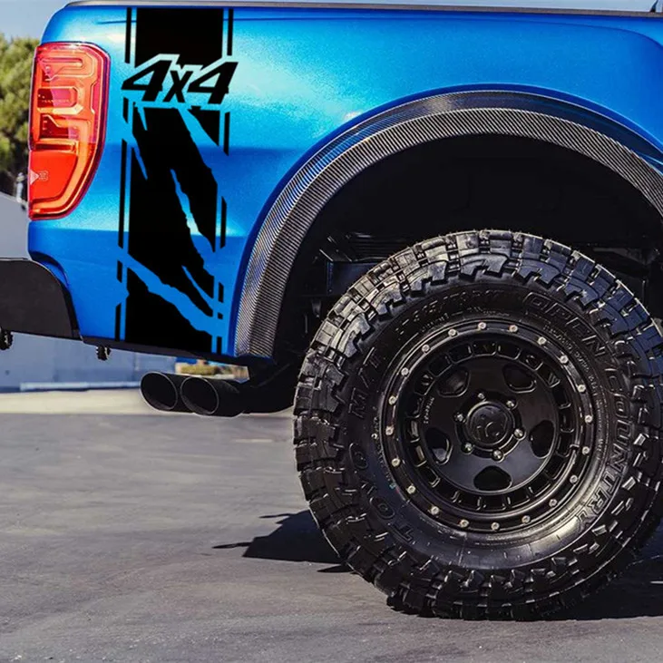 2PCS Car Stickers Decals For Ford Ranger Raptor Pickup Accessories Vinyl 4X4 Tire Stamping Compass Adventure Off Road Graphic
2PCS Car Stickers Decals For Ford Ranger Raptor Pickup Accessories Vinyl 4X4 Tire Stamping Compass Adventure Off Road Graphic