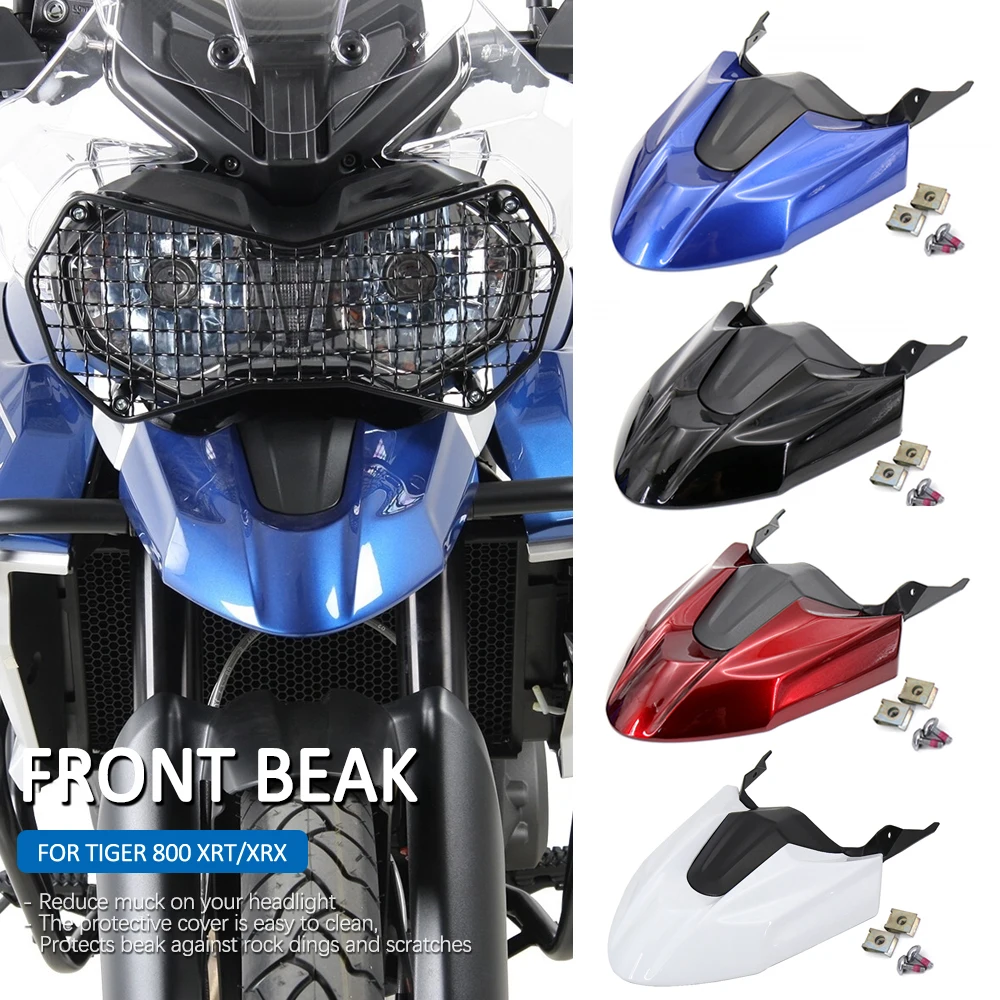 Motorcycle Beak Nose Cone Extension Front Fender Fairing For Tiger800 TIGER800 XC 2013 Tiger 800 XRT XRX 2015-2019
Motorcycle Beak Nose Cone Extension Front Fender Fairing For Tiger800 TIGER800 XC 2013 Tiger 800 XRT XRX 2015-2019