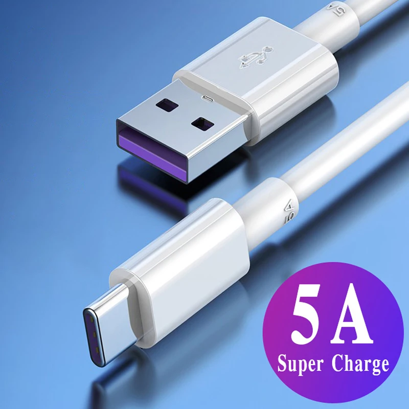 Super Fast Charge 5A USB Type C Cable For Samsung S21 S20 Ultra S10 S9 S8 Plus Huawei P50 P40 P30 Pro Phone Charging Wire Cable
Super Fast Charge 5A USB Type C Cable For Samsung S21 S20 Ultra S10 S9 S8 Plus Huawei P50 P40 P30 Pro Phone Charging Wire Cable