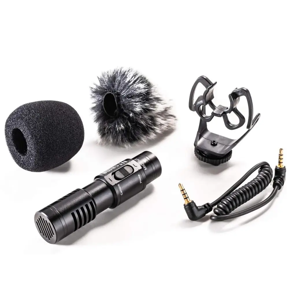 Nicama SGM8 Camera Shotgun Microphone with 1 Deadcat Compatible with iPad iPhone Android Smartphone and Dsrl Recording Interview
Nicama SGM8 Camera Shotgun Microphone with 1 Deadcat Compatible with iPad iPhone Android Smartphone and Dsrl Recording Interview