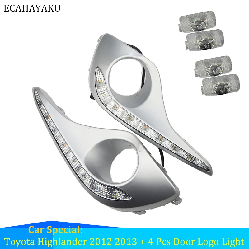 2 Pieces Turn Signal Yellow LED Daytime Running Lights 12V Daylight Fog Lamp Covers DRL for Toyota Highlander 2012 2013 2014
2 Pieces Turn Signal Yellow LED Daytime Running Lights 12V Daylight Fog Lamp Covers DRL for Toyota Highlander 2012 2013 2014