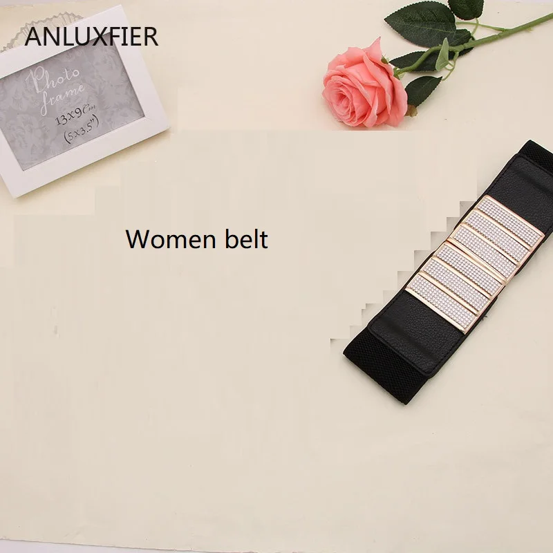 H9873 Fashion Ladies Belt Wide Elastic Waist Seal Women Diamond Decoration High Quality Waistband Female Simple Luxury Girdle
H9873 Fashion Ladies Belt Wide Elastic Waist Seal Women Diamond Decoration High Quality Waistband Female Simple Luxury Girdle
