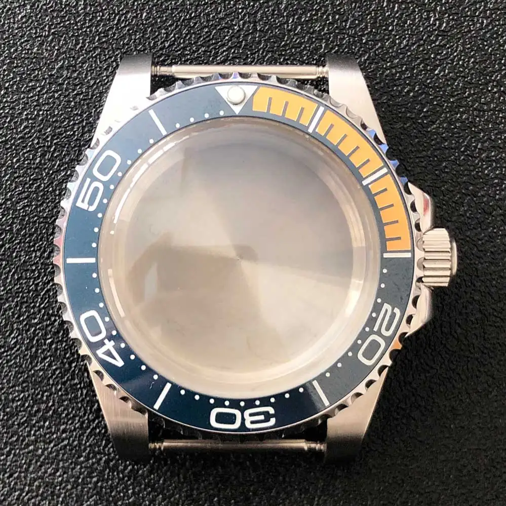 Convex Mirror Sapphire Glass 40mm Watch Case 316L Stainless Steel Case Watch Accessories Suitable for NH35/NH36 Movement
Convex Mirror Sapphire Glass 40mm Watch Case 316L Stainless Steel Case Watch Accessories Suitable for NH35/NH36 Movement