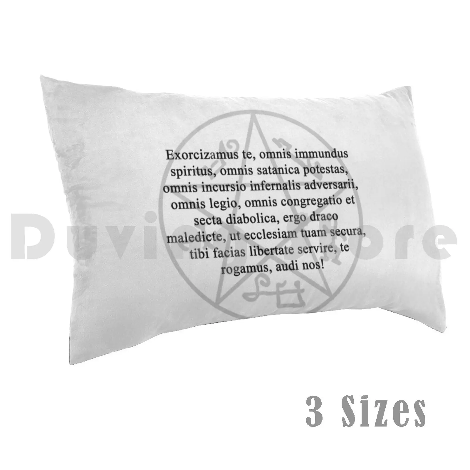 Exorcism Prayer pillow Case 20 * 30 Inch Spn Exorcism Supernatural Demon Demontrap
Exorcism Prayer pillow Case 20 * 30 Inch Spn Exorcism Supernatural Demon Demontrap