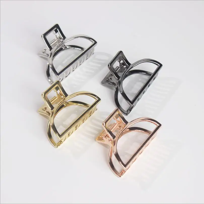 Women Girls Geometric Hair Claw Clamps Hair Crab Moon Shape Hair Clip Claws Solid Color Accessories Hairpin T0497
Women Girls Geometric Hair Claw Clamps Hair Crab Moon Shape Hair Clip Claws Solid Color Accessories Hairpin T0497
