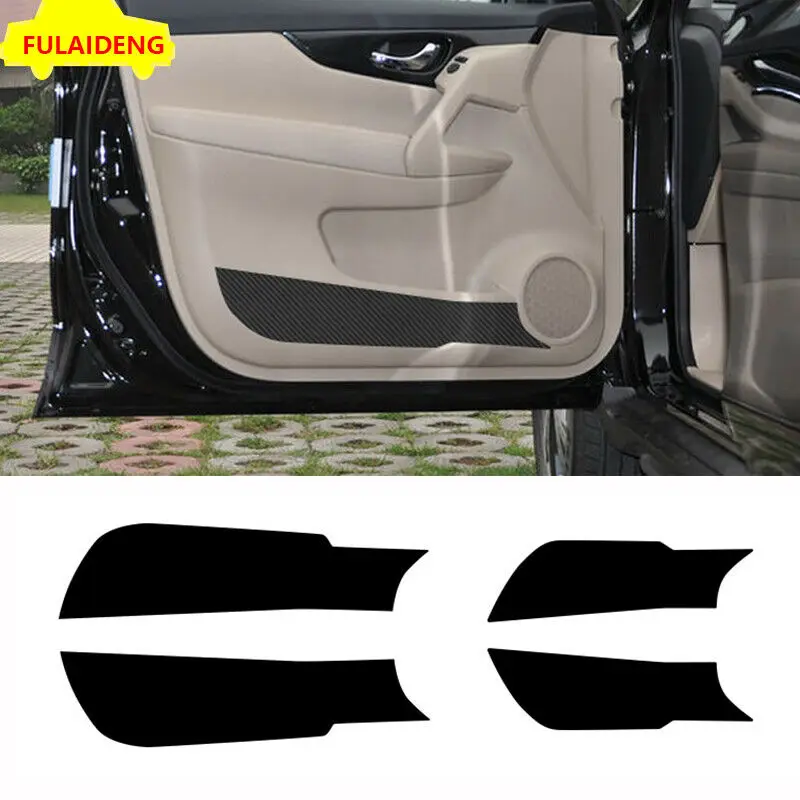 For Nissan Rogue X-Trail 2014-2018 Carbon fiber Look Pad Anti-kick Door Mats Sticker Moulding Cover Trim 4Pcs Car Accessories
For Nissan Rogue X-Trail 2014-2018 Carbon fiber Look Pad Anti-kick Door Mats Sticker Moulding Cover Trim 4Pcs Car Accessories