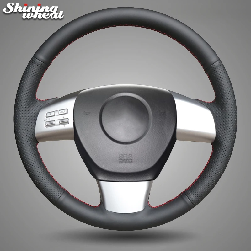 Shining wheat Black Leather Steering Wheel Cover for Mazda 6 US Mazda 8 CX-9 CX9 2007 -2015
Shining wheat Black Leather Steering Wheel Cover for Mazda 6 US Mazda 8 CX-9 CX9 2007 -2015
