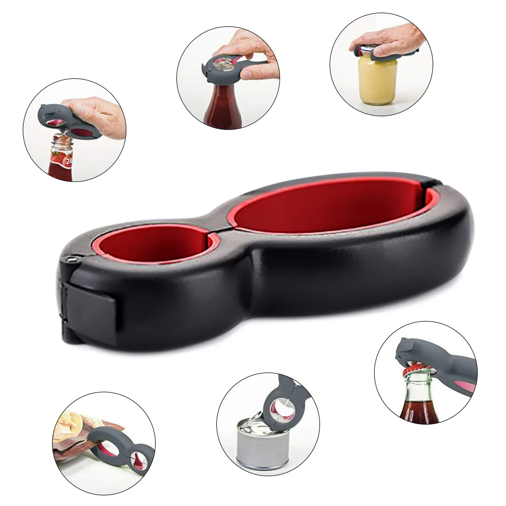 Multifunctional 6 in 1 simple can opener All in One Jar Gripper Can Wine Beer Lid Twist Off Jar bottle Opener kitchen tools
Multifunctional 6 in 1 simple can opener All in One Jar Gripper Can Wine Beer Lid Twist Off Jar bottle Opener kitchen tools