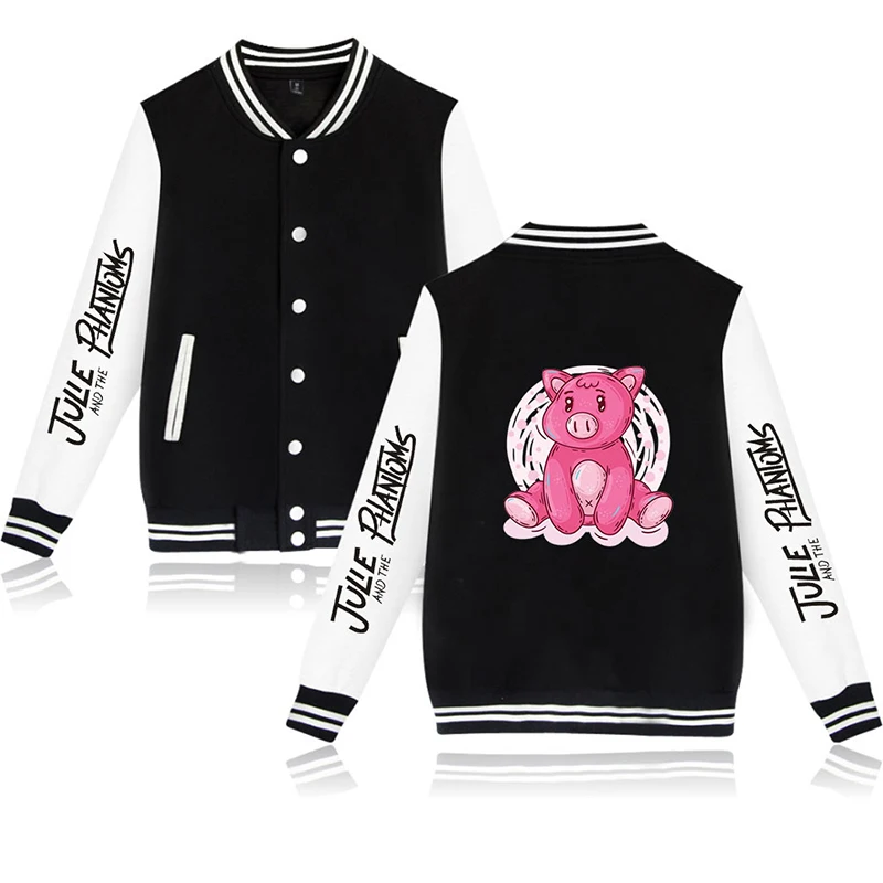 Fashion Design Cartoon Pink Pig Kawaii Baseball Jacket Coat Men Women Hoodie Sweatshirts Tops Casual Long Sleeve Hoodies Jackets
Fashion Design Cartoon Pink Pig Kawaii Baseball Jacket Coat Men Women Hoodie Sweatshirts Tops Casual Long Sleeve Hoodies Jackets