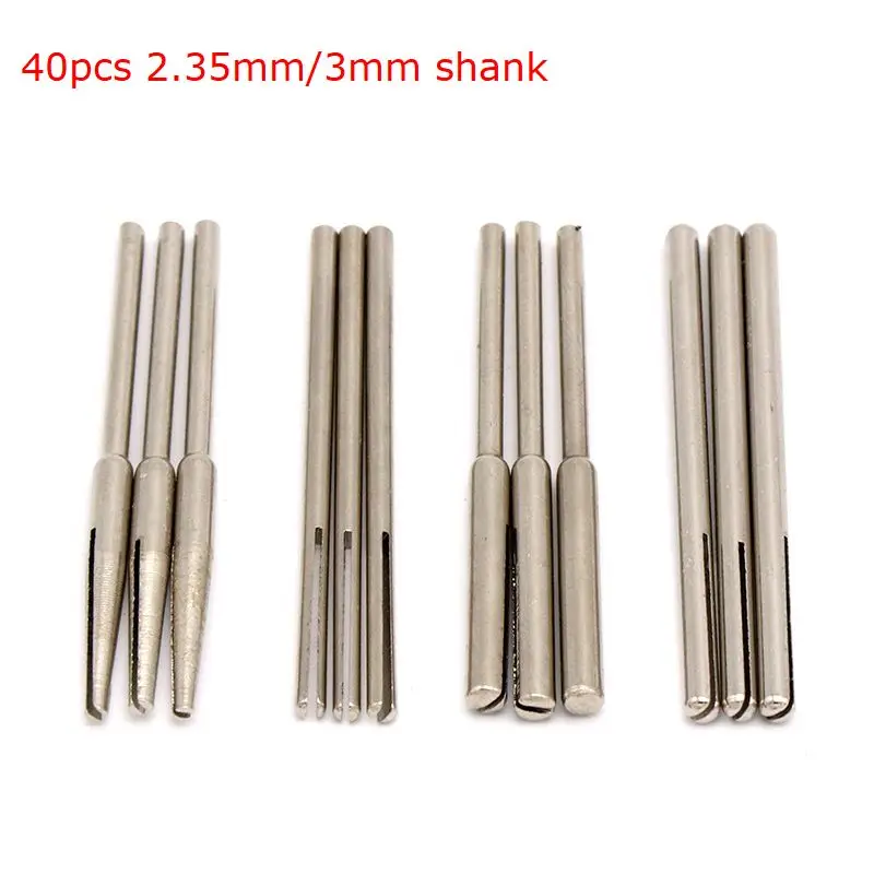 40pcs Power Tool Sandpaper Clamp Shank 2.35/3mm DIY Sanding Paper Polishing Head for Electric Mill Sandcloth Roll Holder
40pcs Power Tool Sandpaper Clamp Shank 2.35/3mm DIY Sanding Paper Polishing Head for Electric Mill Sandcloth Roll Holder