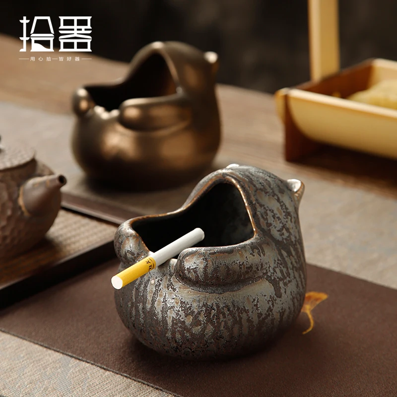 Ceramic ashtray home living room office anti fly ash cute creative trend bear ashtray gift boyfriend gift
Ceramic ashtray home living room office anti fly ash cute creative trend bear ashtray gift boyfriend gift