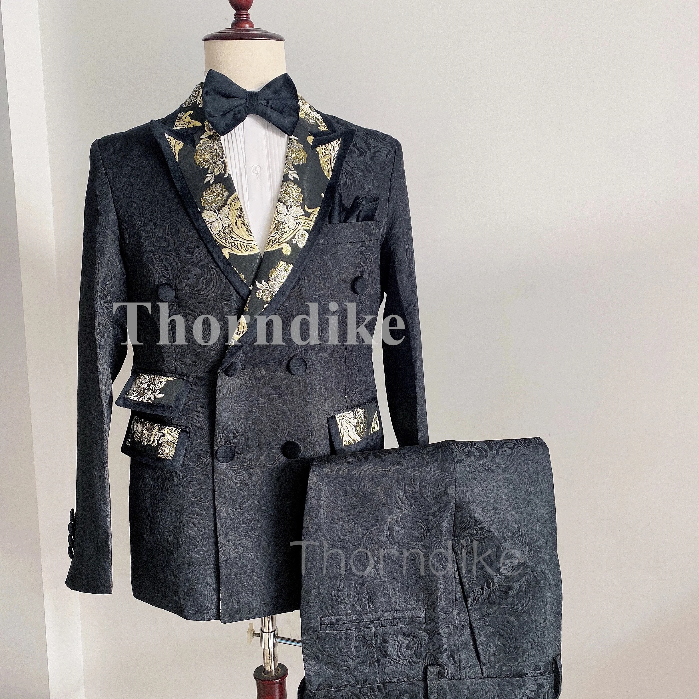 Thorndike Autumn Men's Suits 2020 Double Breasted Regular Fit Peaked Lapel Prom Tuxedos For Wedding/Party 2 Pcs (Blazer+Pants)
Thorndike Autumn Men's Suits 2020 Double Breasted Regular Fit Peaked Lapel Prom Tuxedos For Wedding/Party 2 Pcs (Blazer+Pants)