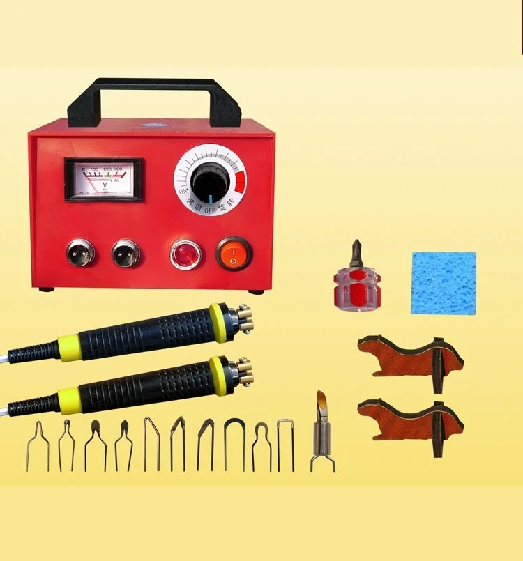 Professional Electrocautery pen Pyrography machine STL Pyrograph pen 100W 220V/110V For Gourd,Plank,Leather,bark
Professional Electrocautery pen Pyrography machine STL Pyrograph pen 100W 220V/110V For Gourd,Plank,Leather,bark