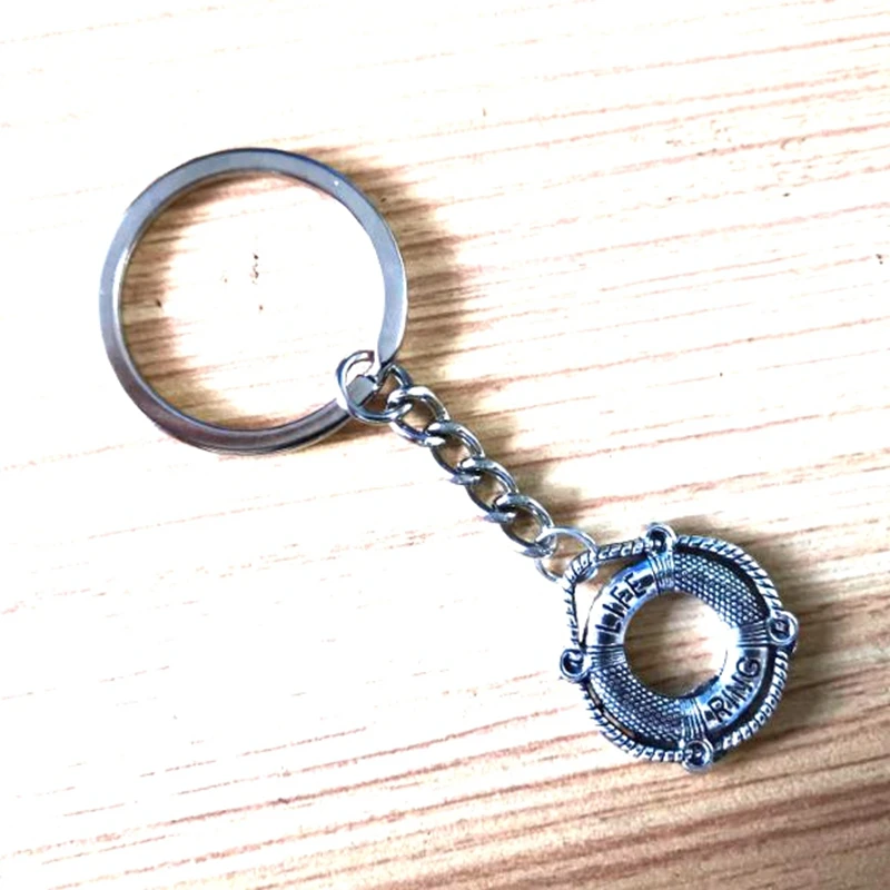 Fashion Creative Lifebuoy 24X22mm Pendant Keychain Cute Keyring Souvenir Nautical Travel Men Car Women Bag Charm Lover
Fashion Creative Lifebuoy 24X22mm Pendant Keychain Cute Keyring Souvenir Nautical Travel Men Car Women Bag Charm Lover