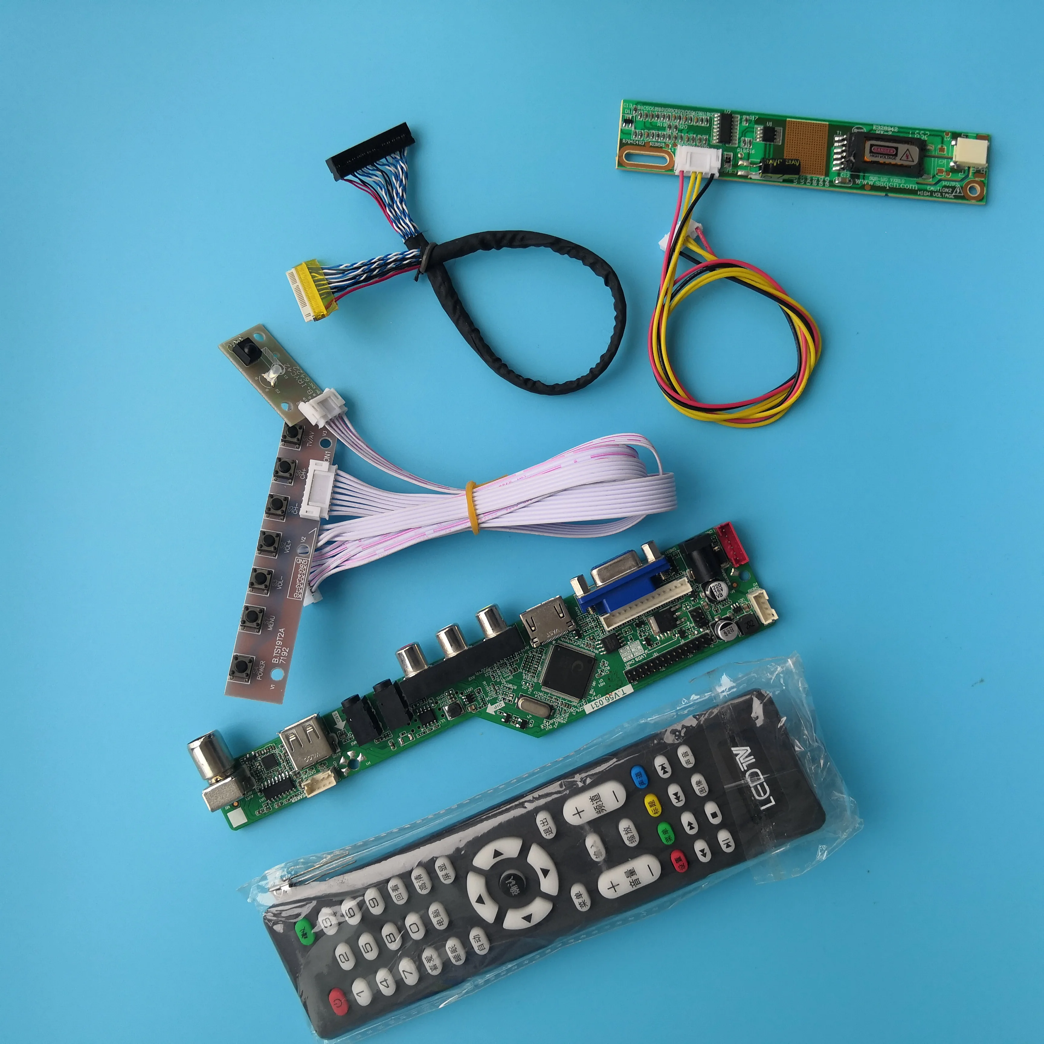 for LTN141XB-L03 HDMI-compatible Controller USB Module Digital Signal Driver Board VGA AV TV New 1 lamps 14.1" 30pin 1024X768
for LTN141XB-L03 HDMI-compatible Controller USB Module Digital Signal Driver Board VGA AV TV New 1 lamps 14.1" 30pin 1024X768