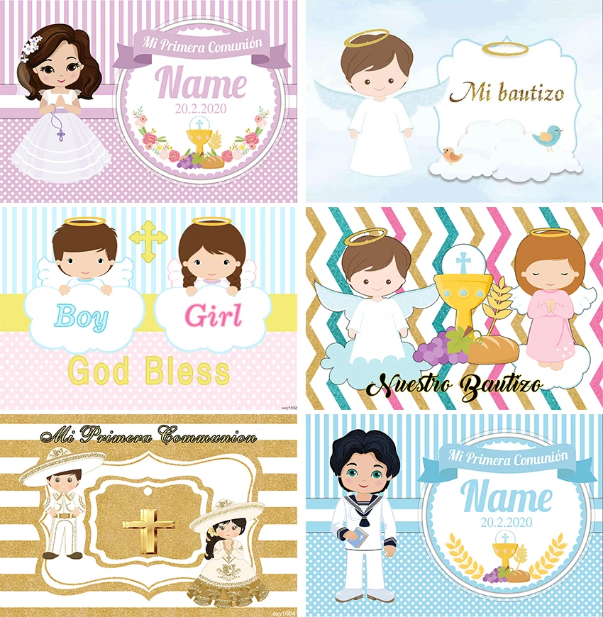 Photography Girl Pink Boy First Communion Decoration Party Details Banner Custom Photo Backdrop Background Photocall
Photography Girl Pink Boy First Communion Decoration Party Details Banner Custom Photo Backdrop Background Photocall
