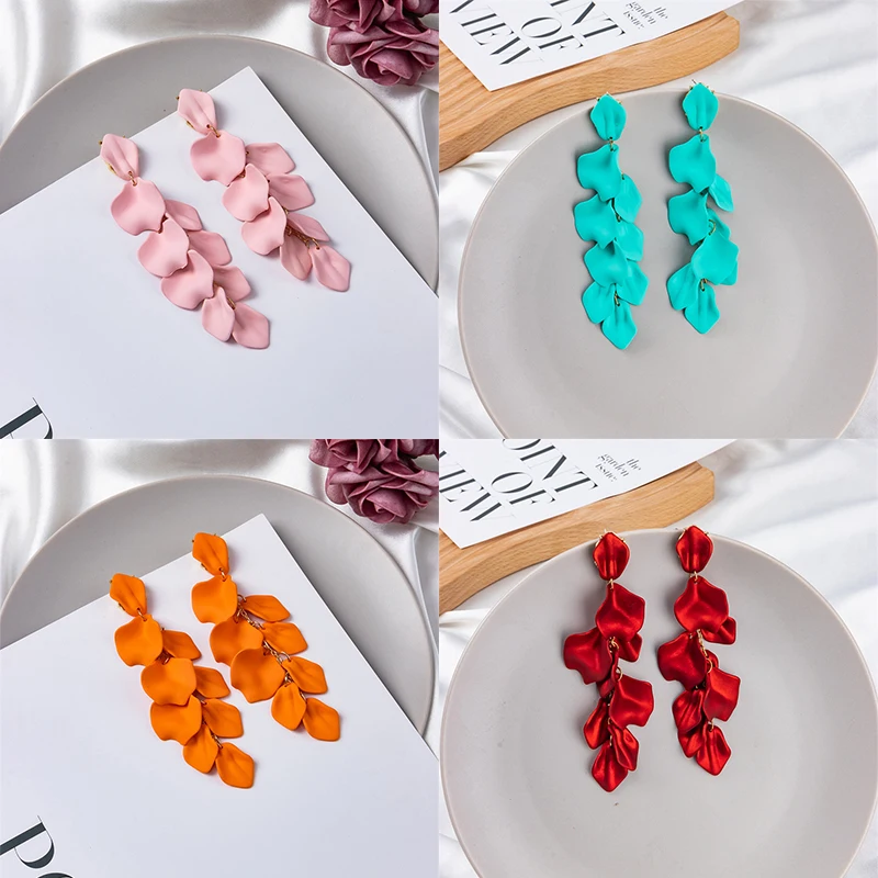 YAOLOGE 2021 Trend Colorful Flower Acrylic Drop Earrings For Women Party Gift Fashion Jewelry Wholesale Brinco pendientes mujer
YAOLOGE 2021 Trend Colorful Flower Acrylic Drop Earrings For Women Party Gift Fashion Jewelry Wholesale Brinco pendientes mujer