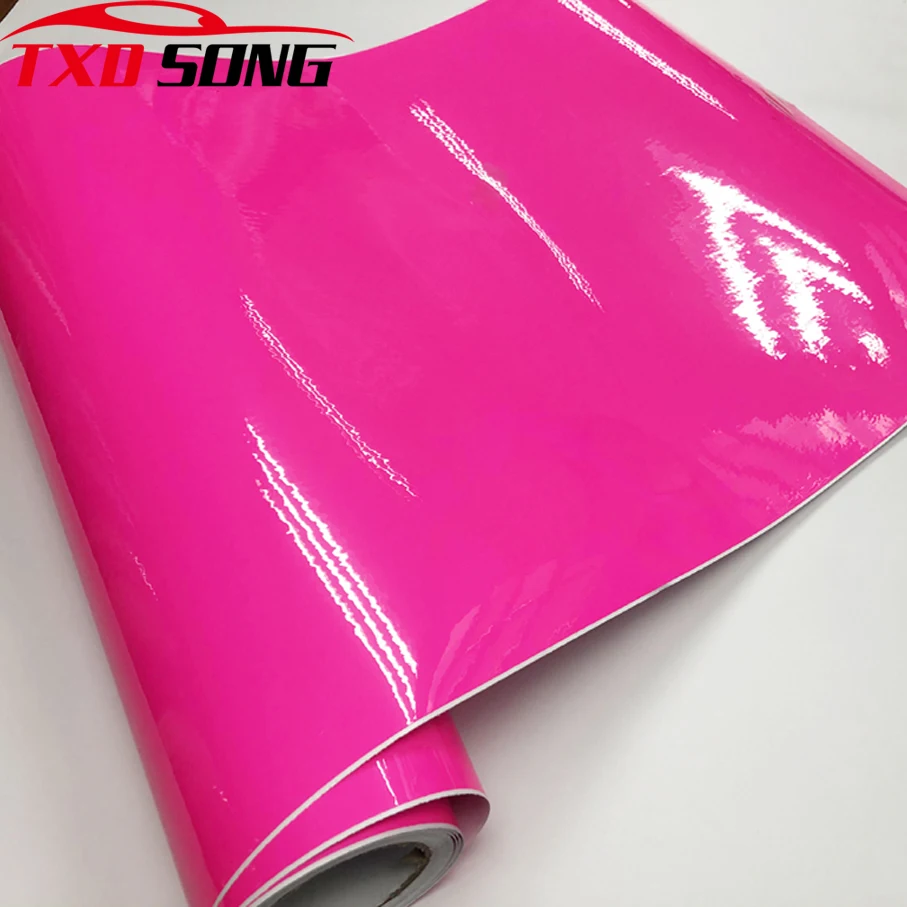 High Quality fluorescent Pink Car Wrap Vinyl Film auto wrapping foil with Air bubble Free With Size:10/20/30/40/50x152CM
High Quality fluorescent Pink Car Wrap Vinyl Film auto wrapping foil with Air bubble Free With Size:10/20/30/40/50x152CM