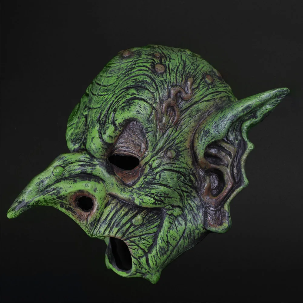 New Foam Witch Mask Green Goblin Cosplay Costume Green Elf Scary Witch Mask Halloween Carnival Festival Party Mask Party Props
New Foam Witch Mask Green Goblin Cosplay Costume Green Elf Scary Witch Mask Halloween Carnival Festival Party Mask Party Props