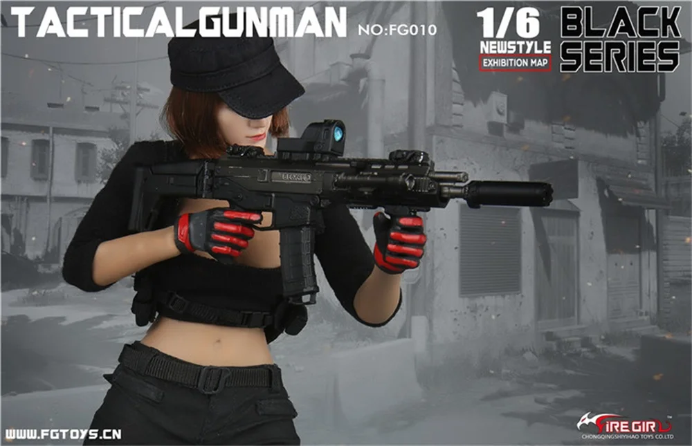 1/6th Fire Girl Toys Soldier FG010 Черный тактический женский крутой комплект костюм без тела может подходит для большинства 12-дюймового тела
1/6th Fire Girl Toys Soldier FG010 Черный тактический женский крутой комплект костюм без тела может подходит для большинства 12-дюймового тела