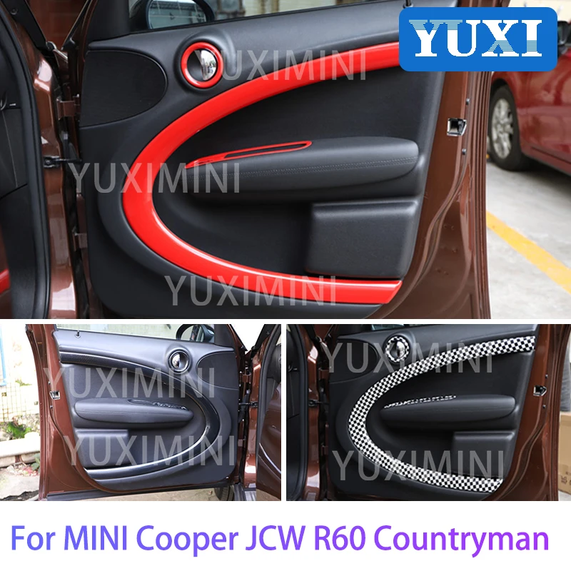 4 Pcs Car Inner Door Decorative Protective Cover For BMW MINI Cooper S JCW R60 Countryman Car Interior Modification Accessories
4 Pcs Car Inner Door Decorative Protective Cover For BMW MINI Cooper S JCW R60 Countryman Car Interior Modification Accessories