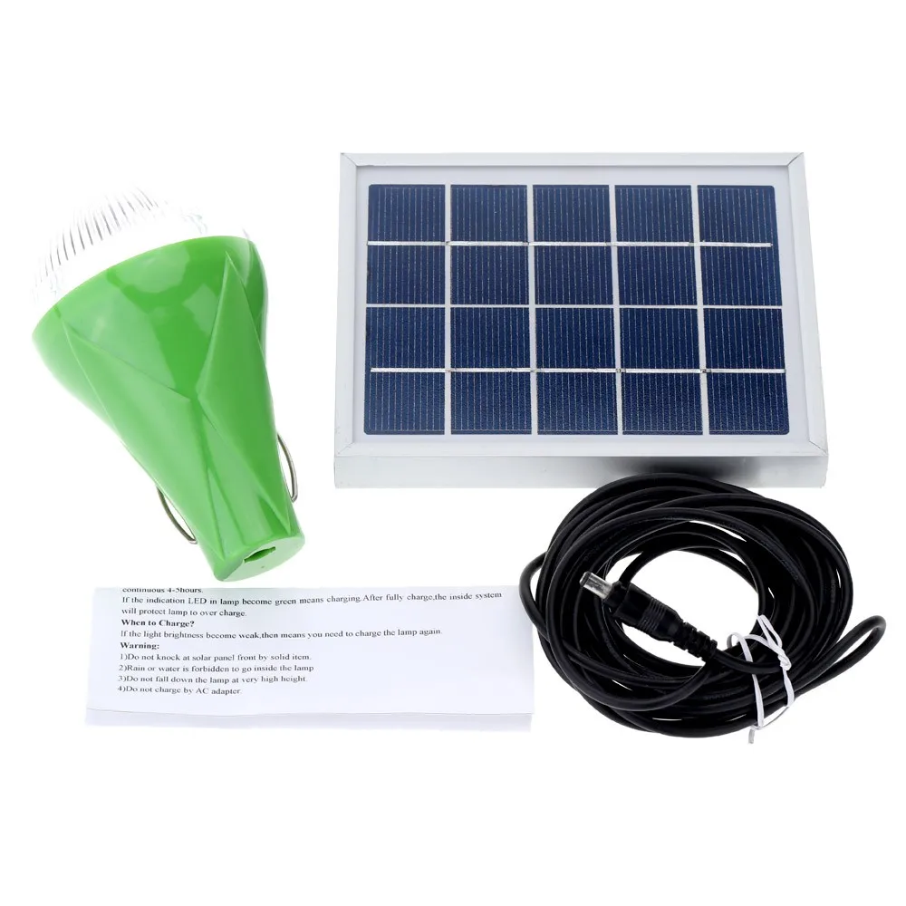 Solar LED Light Bulb Lamp 2.5W Practical Lighting System for Yard Outdoor Camping Use
Solar LED Light Bulb Lamp 2.5W Practical Lighting System for Yard Outdoor Camping Use