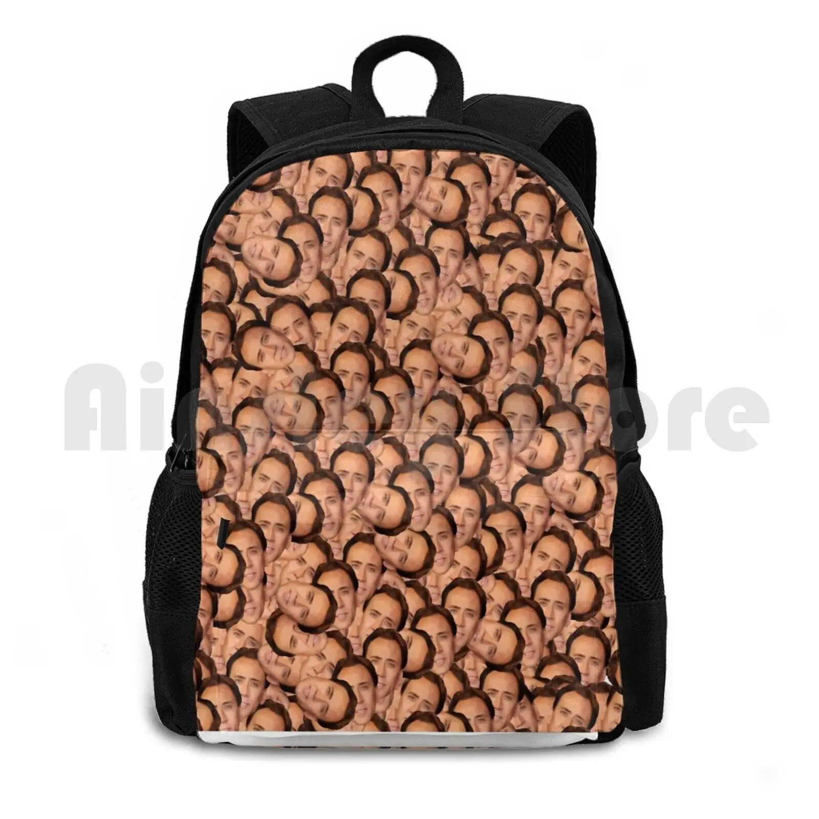Nicolas Cage Texture ( For All Your Cage Needs ) Outdoor Hiking Backpack Waterproof Camping Travel Nicolascage Nicolas Cage
Nicolas Cage Texture ( For All Your Cage Needs ) Outdoor Hiking Backpack Waterproof Camping Travel Nicolascage Nicolas Cage