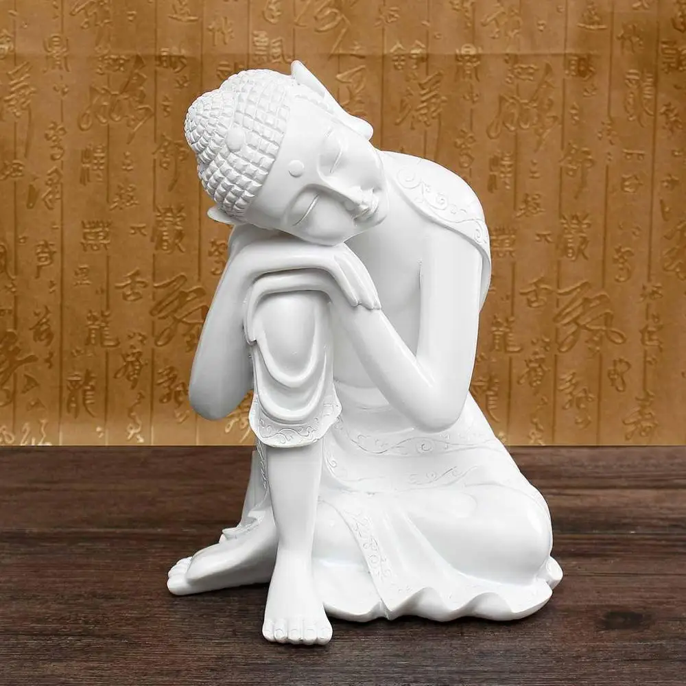 Asian resin statue 19x17x25cm sleeping Buddha portrait Buddhism sculpture cabinet decoration home furnishings ornaments p2332
Asian resin statue 19x17x25cm sleeping Buddha portrait Buddhism sculpture cabinet decoration home furnishings ornaments p2332