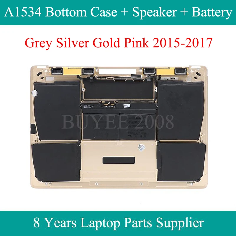 Laptop A1534 Lower D Case Cover For Macbook Air 12" A1534 Bottom Case Speaker Battery 2015 2016 2017 Grey Silver Rose Gold Pink
Laptop A1534 Lower D Case Cover For Macbook Air 12" A1534 Bottom Case Speaker Battery 2015 2016 2017 Grey Silver Rose Gold Pink